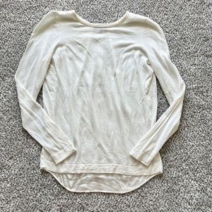 Ann Taylor Mixed Media Sweater